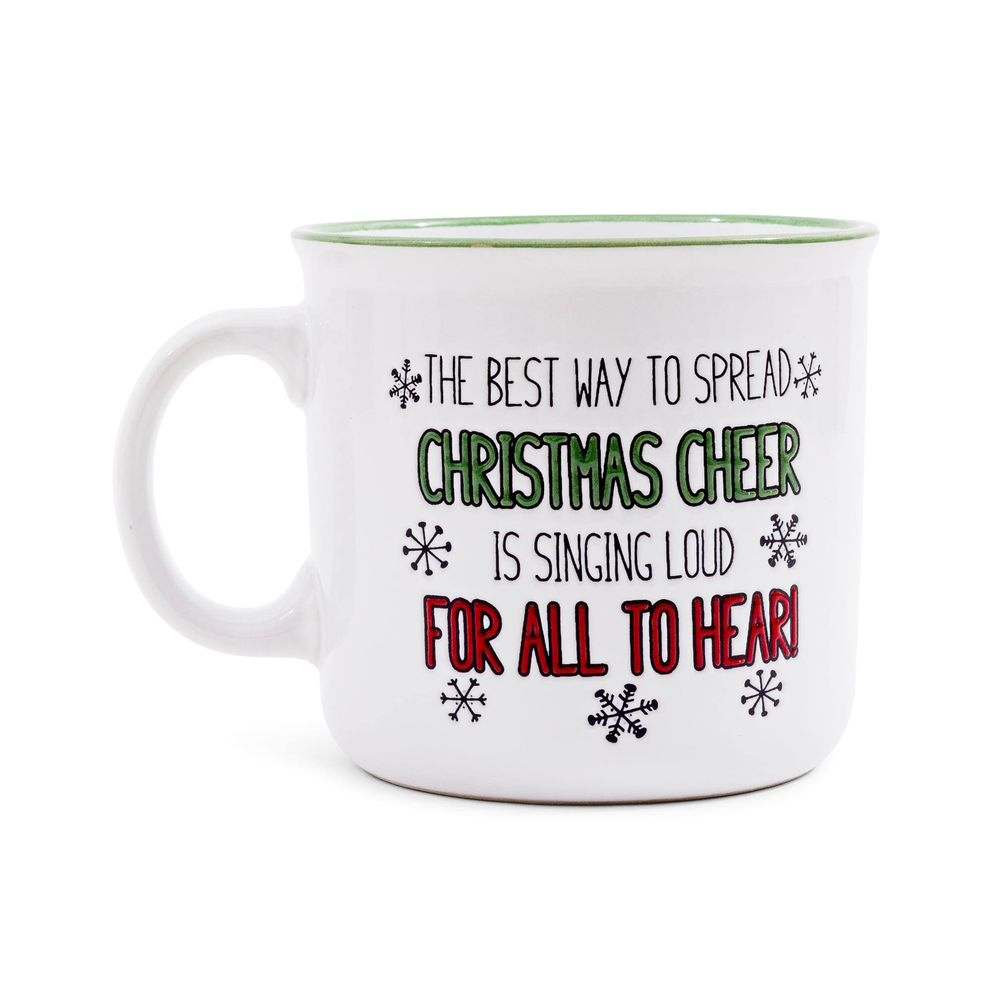 The best way to spread Christmas cheer is singing loud for all to hear!