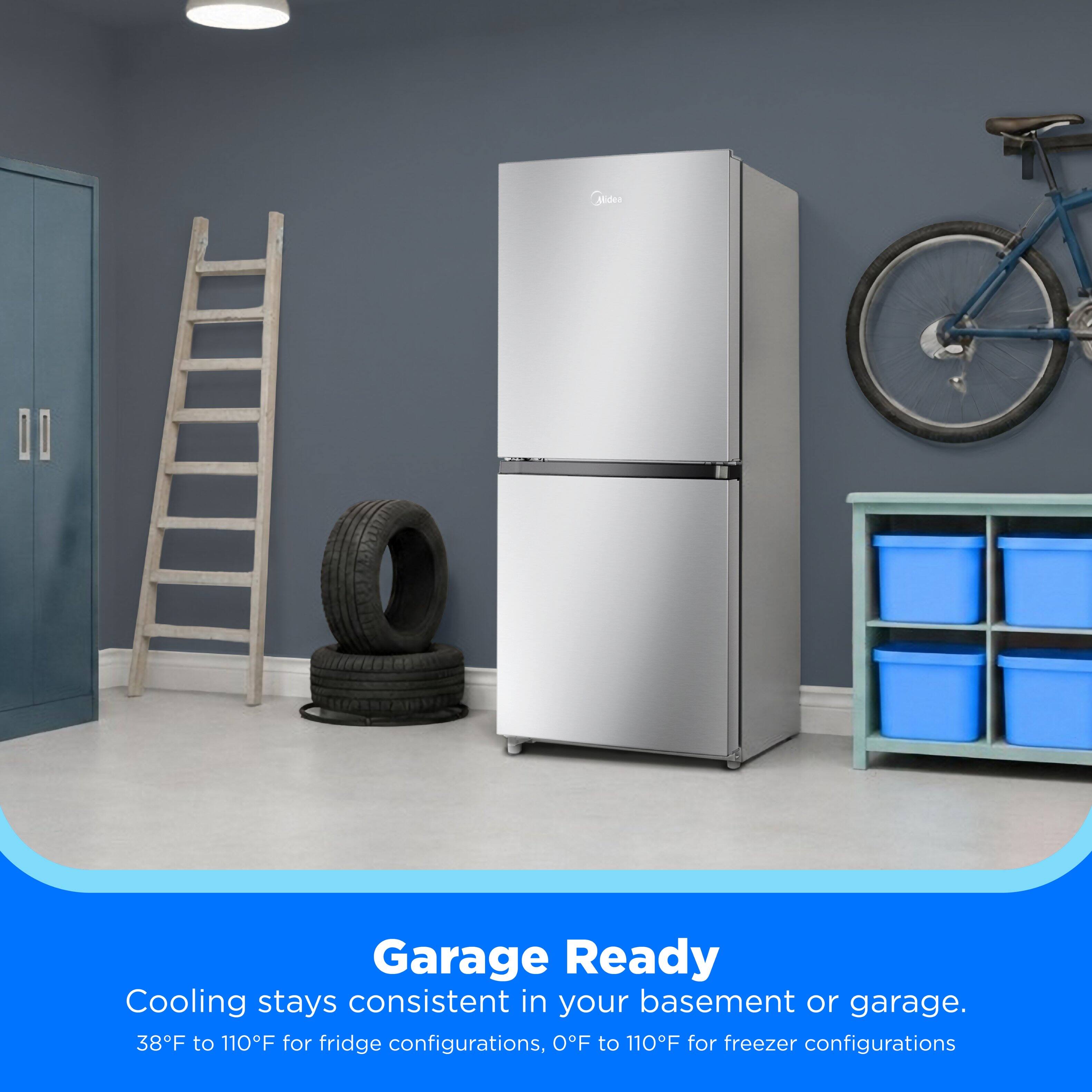 Garage Ready  
Cooling stays consistent in your basement or garage.  
38°F to 110°F for fridge configurations, 0°F to 110°F for freezer configurations