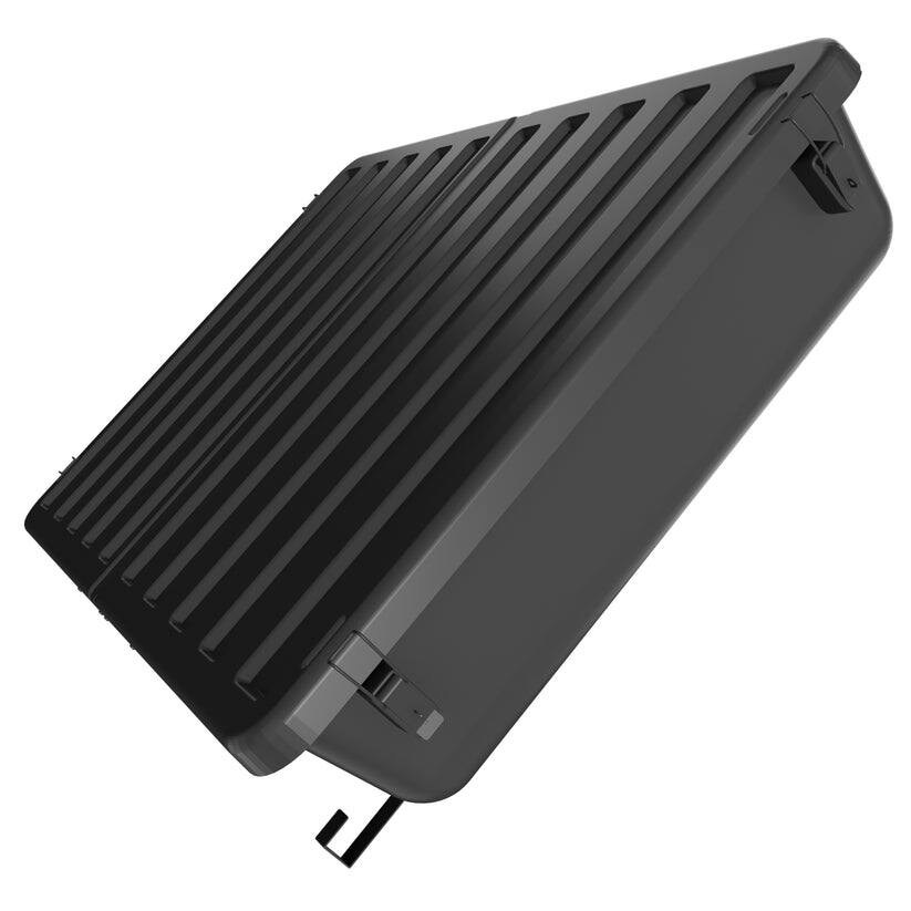 Back. Storm Shell - Storm Shell Entertainment Series 65" Outdoor TV Enclosure - Black.