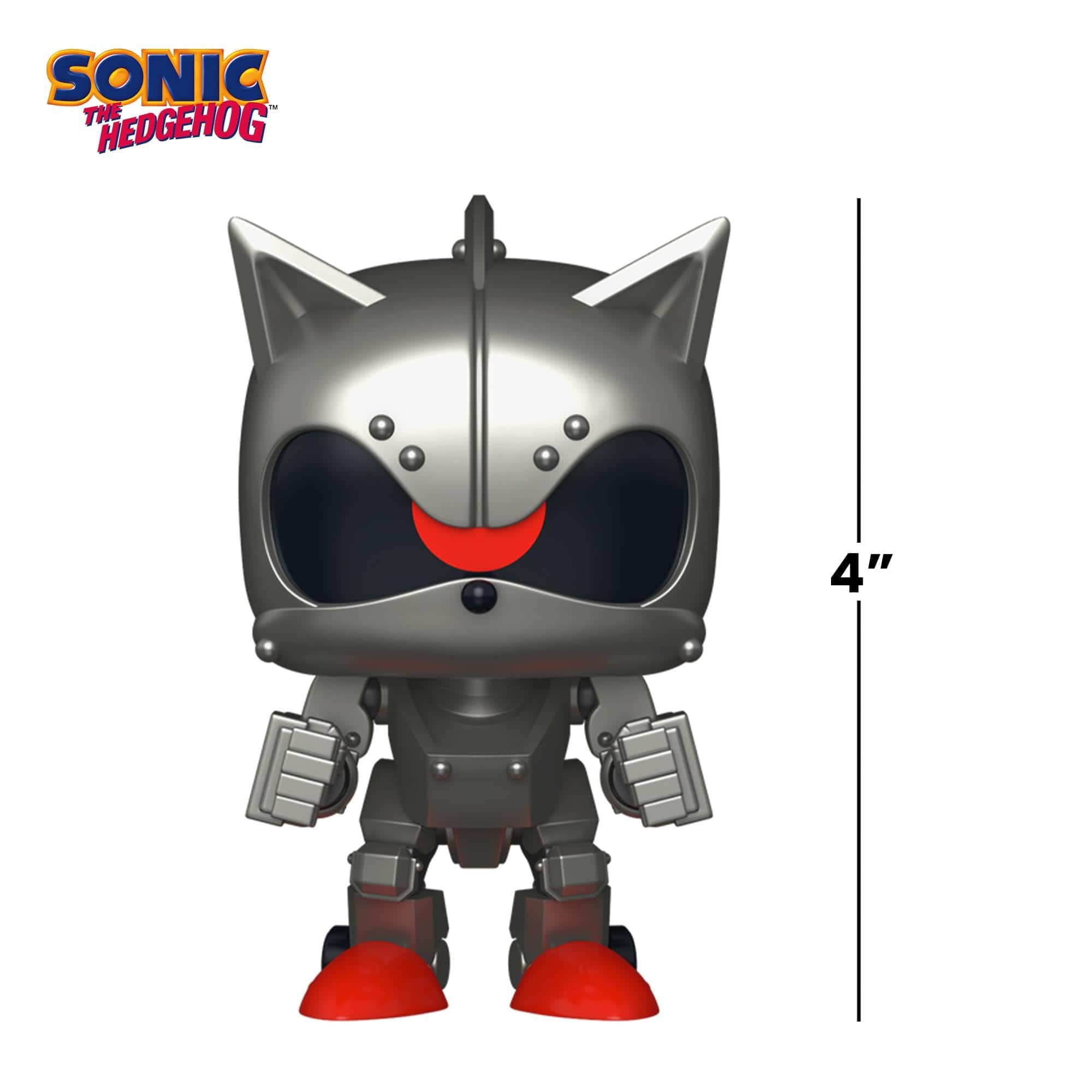 Sonic The Hedgehog Funko POP Games | Mecha Sonic Gray 90836 - Best Buy