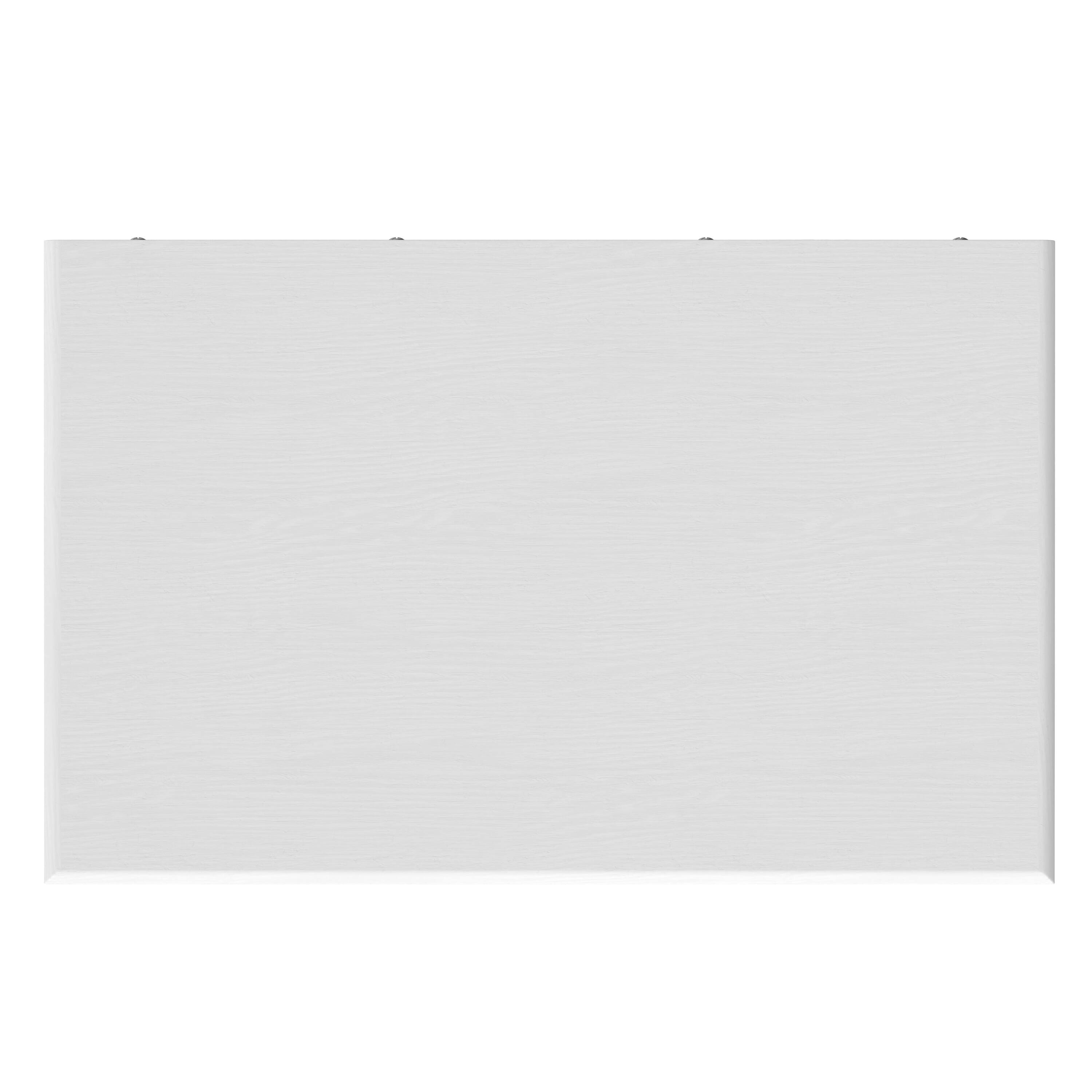 Alt View 2. Simpli Home - Draper SOLID HARDWOOD 64 inch x 22 inch Mid Century Modern Bookcase and Storage Unit in White - White.