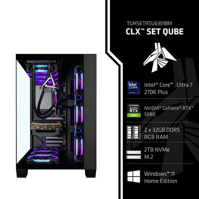 CLX SET Gaming Desktop Intel Core Ultra 7 270K Plus 64GB DDR5 5600 CLX SET Gaming Desktop Intel Core Ultra 7 270K Plus 64GB DDR5 5600