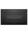 Fisher & Paykel - 30" 1.7 Cu. Ft. Single Convection-Speed Oven, 6.8" Touchscreen - Compact - Minimal (Soft - Black