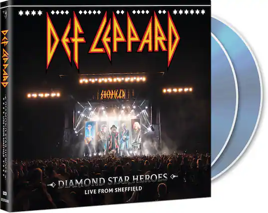 DEF LEPPARD
DIAMOND STAR HEROES
LIVE FROM SHEFFIELD
2CD