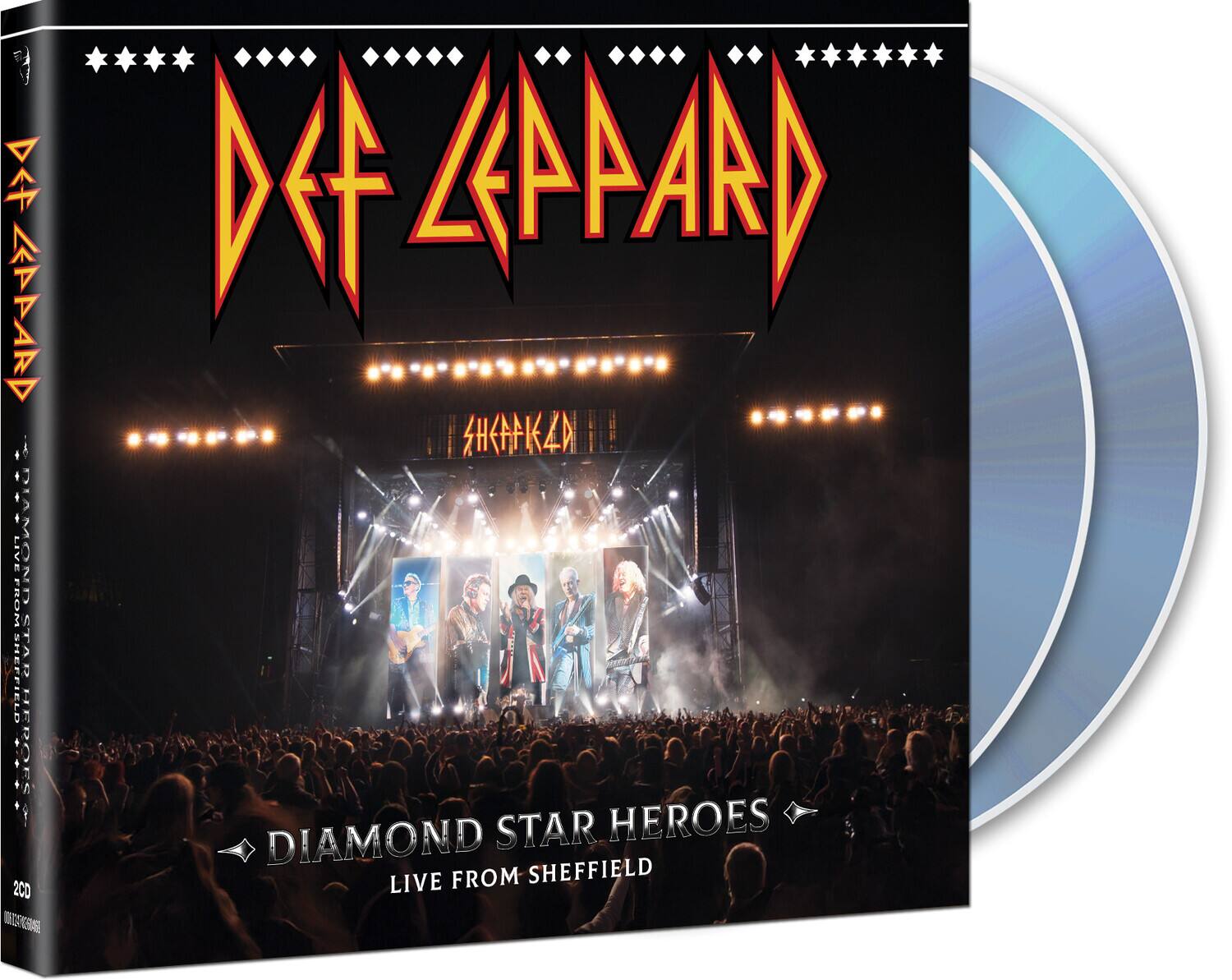 DEF LEPPARD  
DIAMOND STAR HEROES  
LIVE FROM SHEFFIELD  

2CD