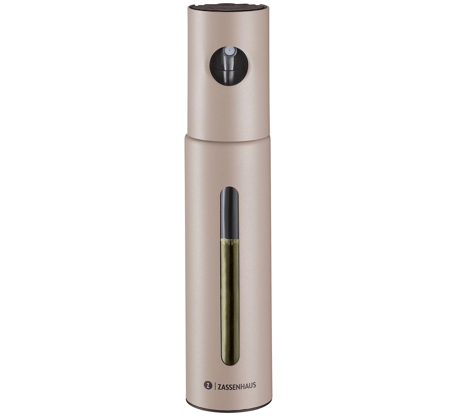 Alt View 1. Zassenhaus - Oleon Oil & Vinegar Sprayer, 7.5" H x 1.65", Gray - Gray.