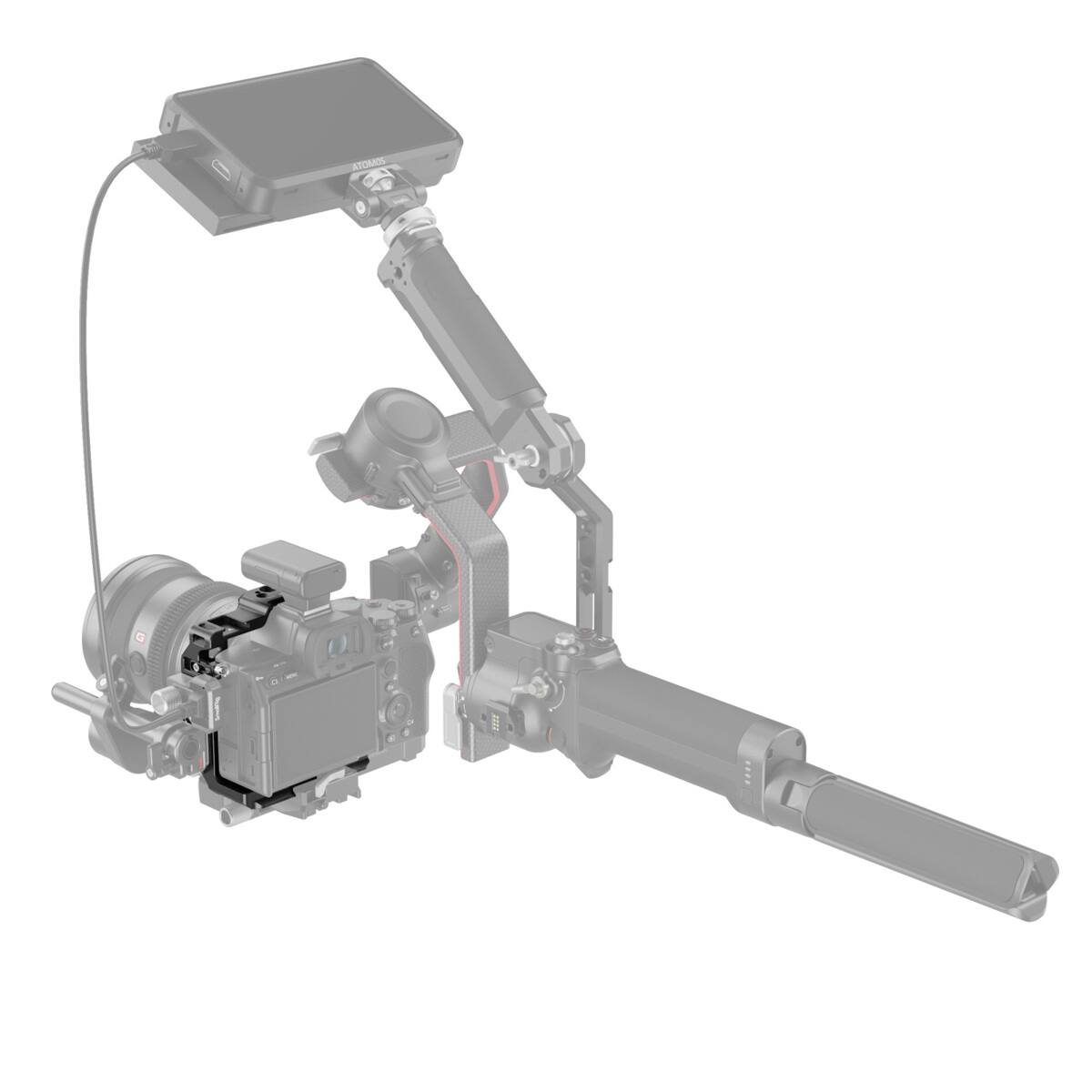 Alt View 8. Smallrig - SmallRig 3639 Half Camera Cage for Sony Alpha 7 V/Alpha 7R V/Alpha 7 IV/Alpha 7S III/Alpha 1/Alpha 7R IV.