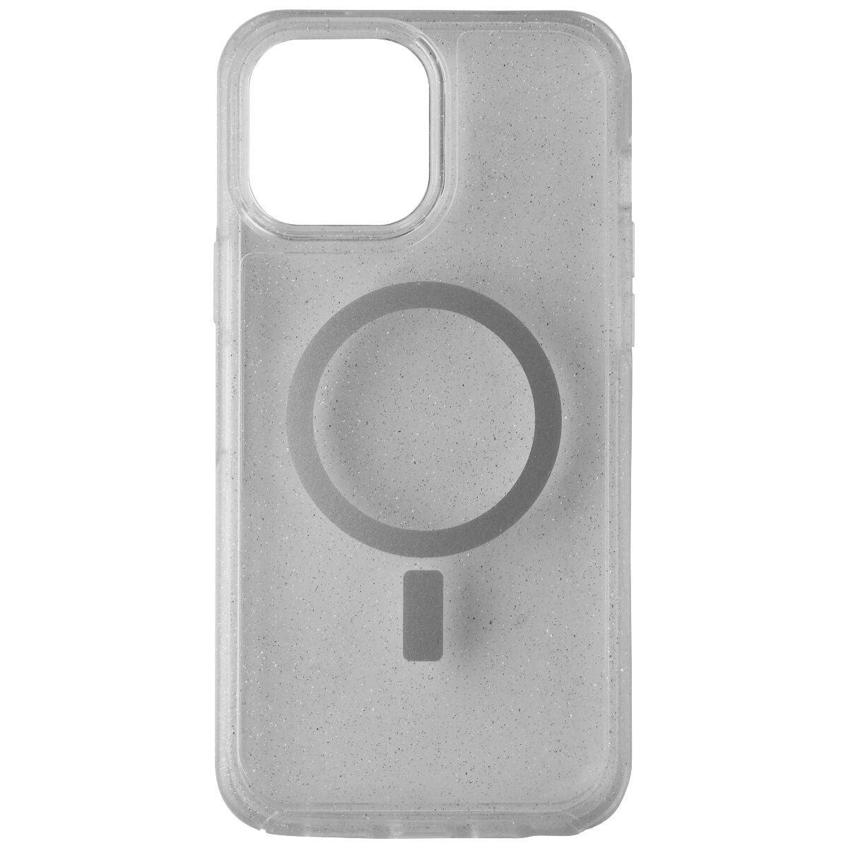 Back. OtterBox - OtterBox Symmetry+ Case for  MagSafe for iPhone 13 Pro Max/12 Pro Max - Stardust - Stardust.