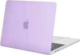 mosiso - Hard Shell Case for 13-inch MacBook Pro 2016-2026 A2338 A2289 A2251 A2159 A1989 A1706 A1708 - Purple