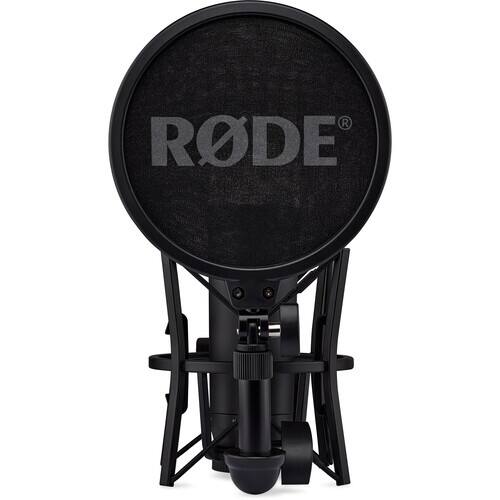 Alt View 2. RODE - RODE NT1 5th Gen Large-Diaphragm Cardioid Condenser Microphone | XLR/USB Hybrid Mic + More.