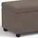 Alt View 13. Simpli Home - Avalon Extra Large Storage Ottoman Bench - Fawn Brown.