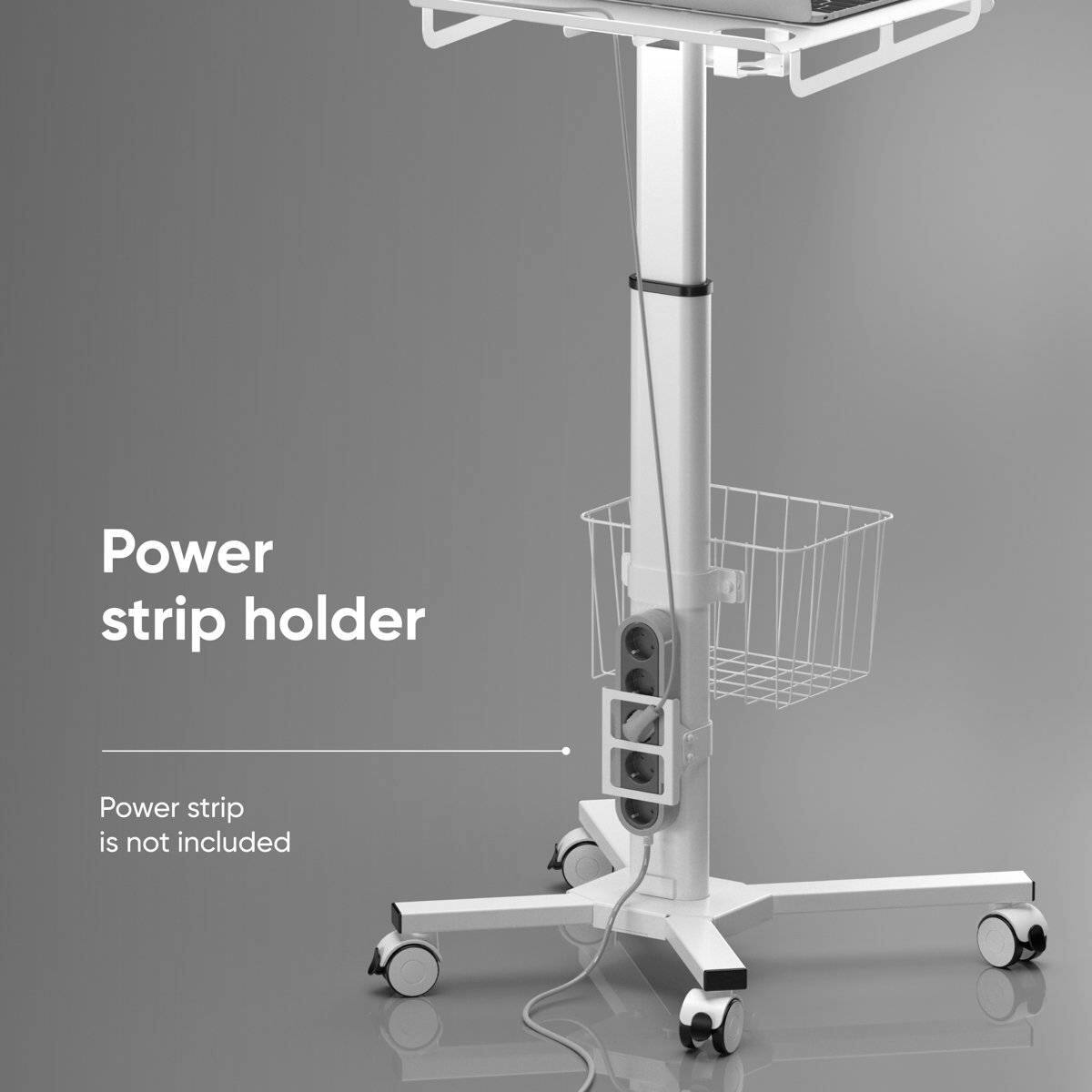 Power strip holder

Power strip is not included