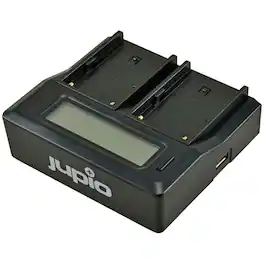 Jupio - Dedicated Duo Charger for Sony NP-F series with Plates