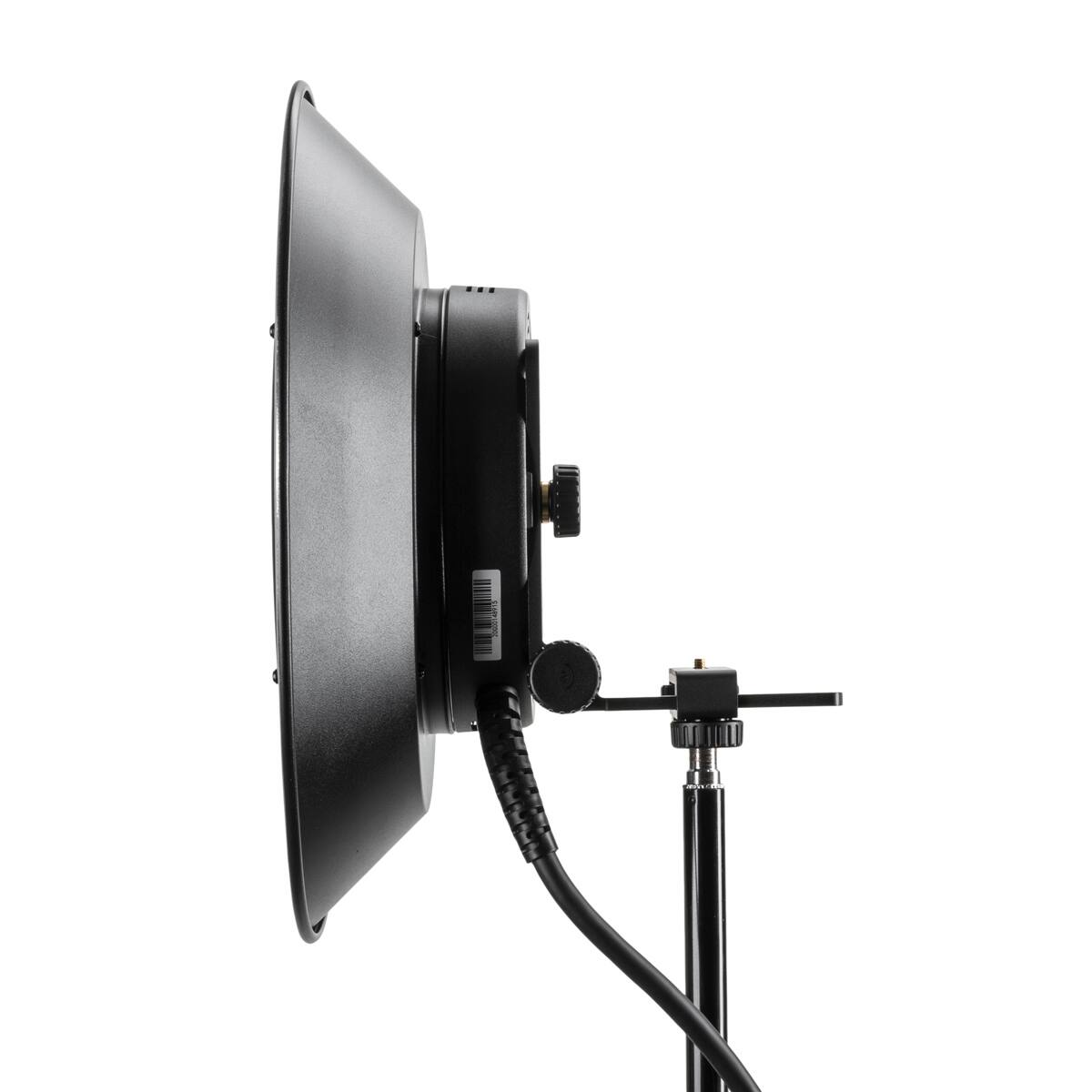 Alt View 1. Flashpoint - Flashpoint Reflector for R1200 Ring Flash Head, Silver Interior.