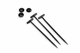 Grizzly Supply - 4” Universal Rivet Tie UV Nylon 100/bag - Black