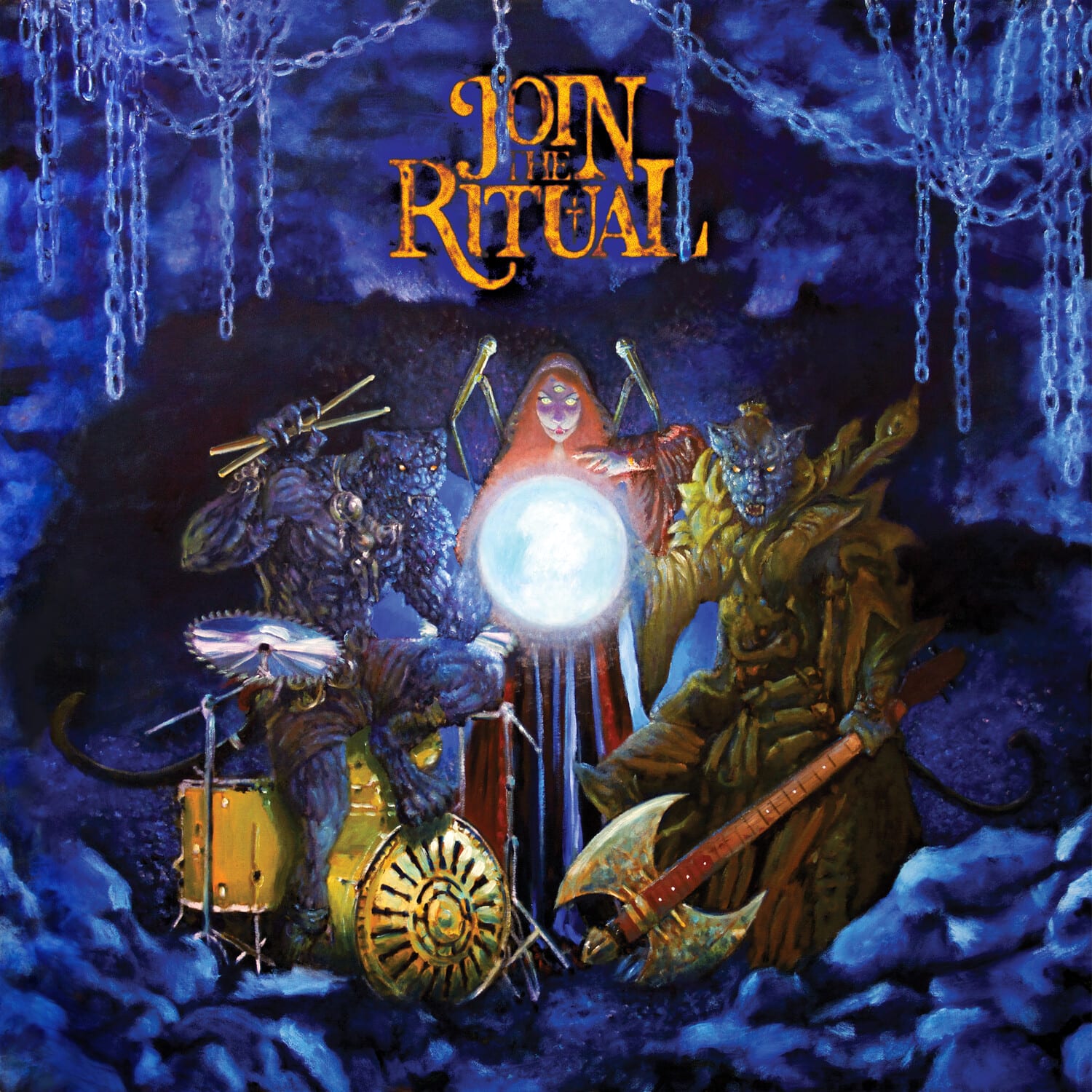 Various - Join The Ritual (Various Artists) (Glowing Orb Vinyl)  - VINYL LP