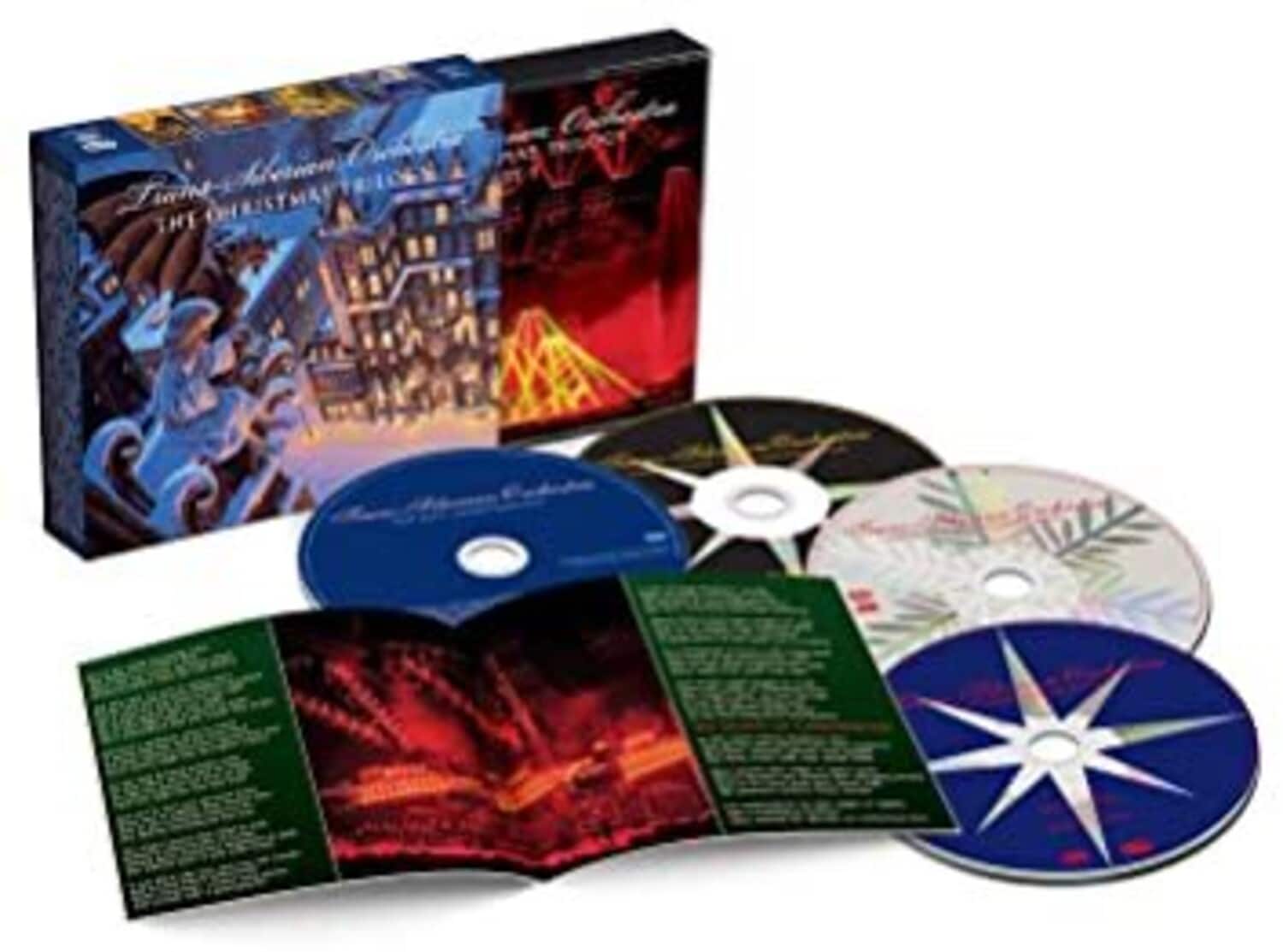 Front. Warner Music - Trans-Siberian Orchestra - The Christmas Trilogy   - COMPACT DISCS.