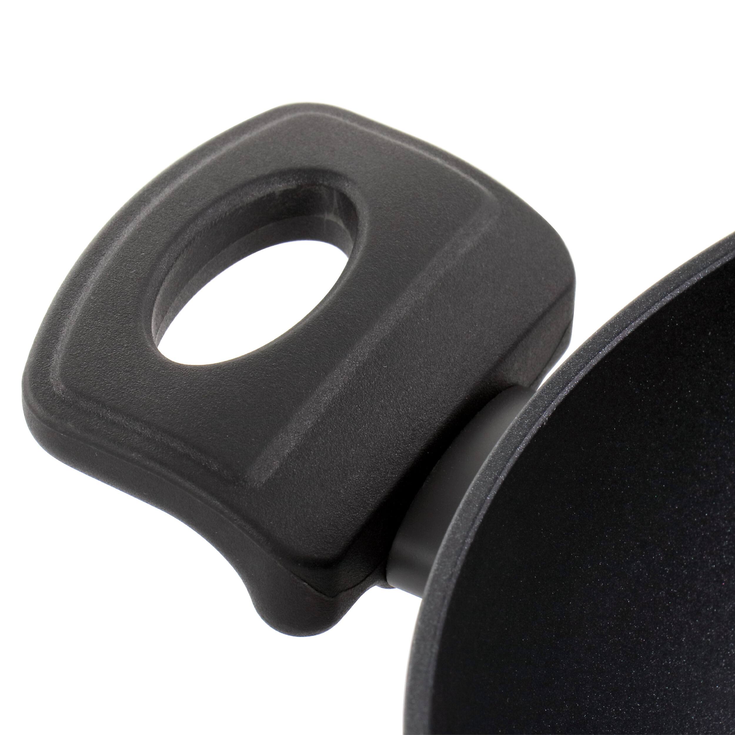 Alt View 4. Oster - Oster Kingsway 3.9 Quart Aluminum Nonstick Saute Pan in Black - Black.