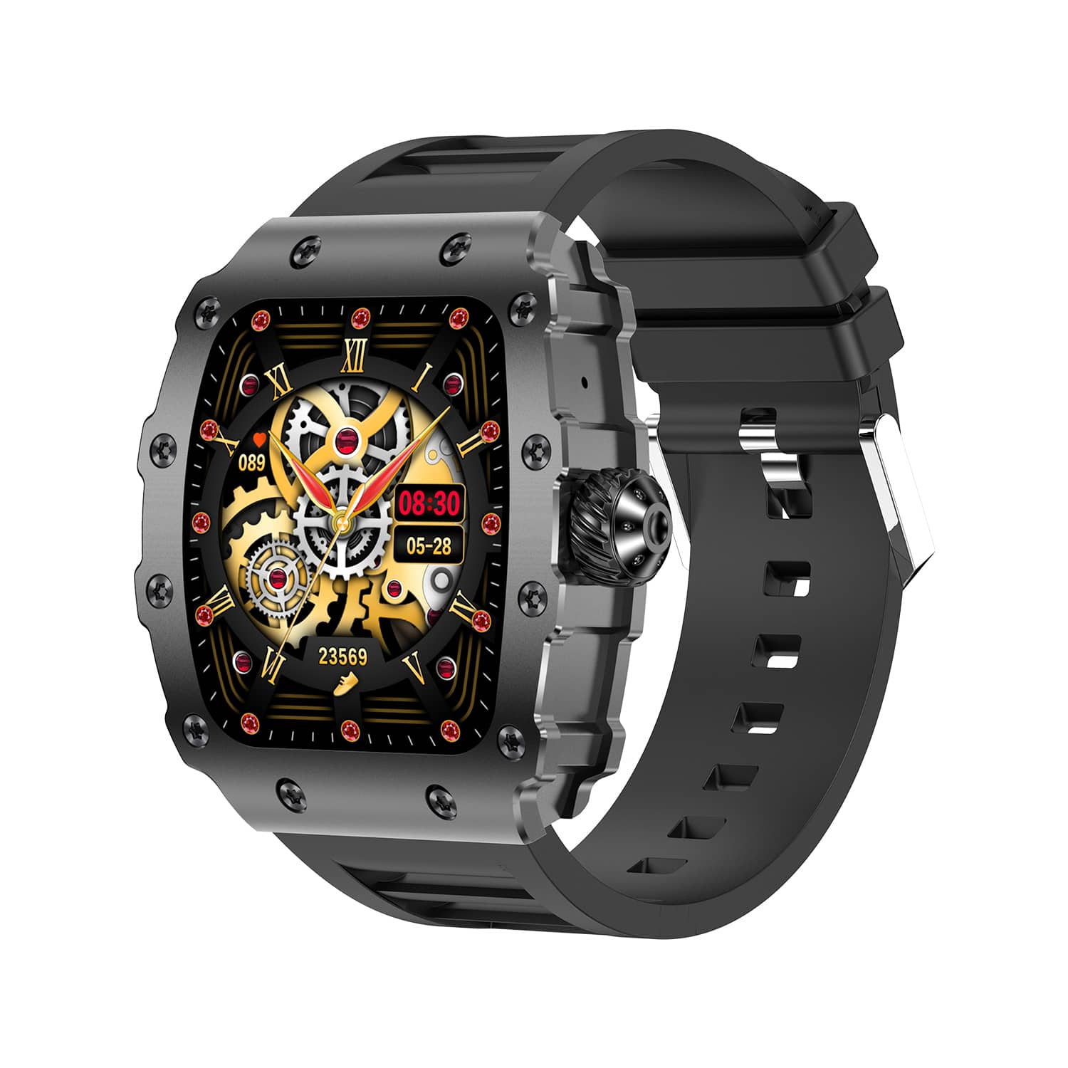 Mybat Pro - Monarch Fitness Smartwatch-Black - Black - (2020)