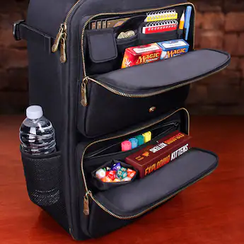 mtg card bag Enhance: Designer Edition Compact TCG Deck Galaxy - ACD Distribution Divided into two compartments ENHANCE MTG Backpack TCG Card