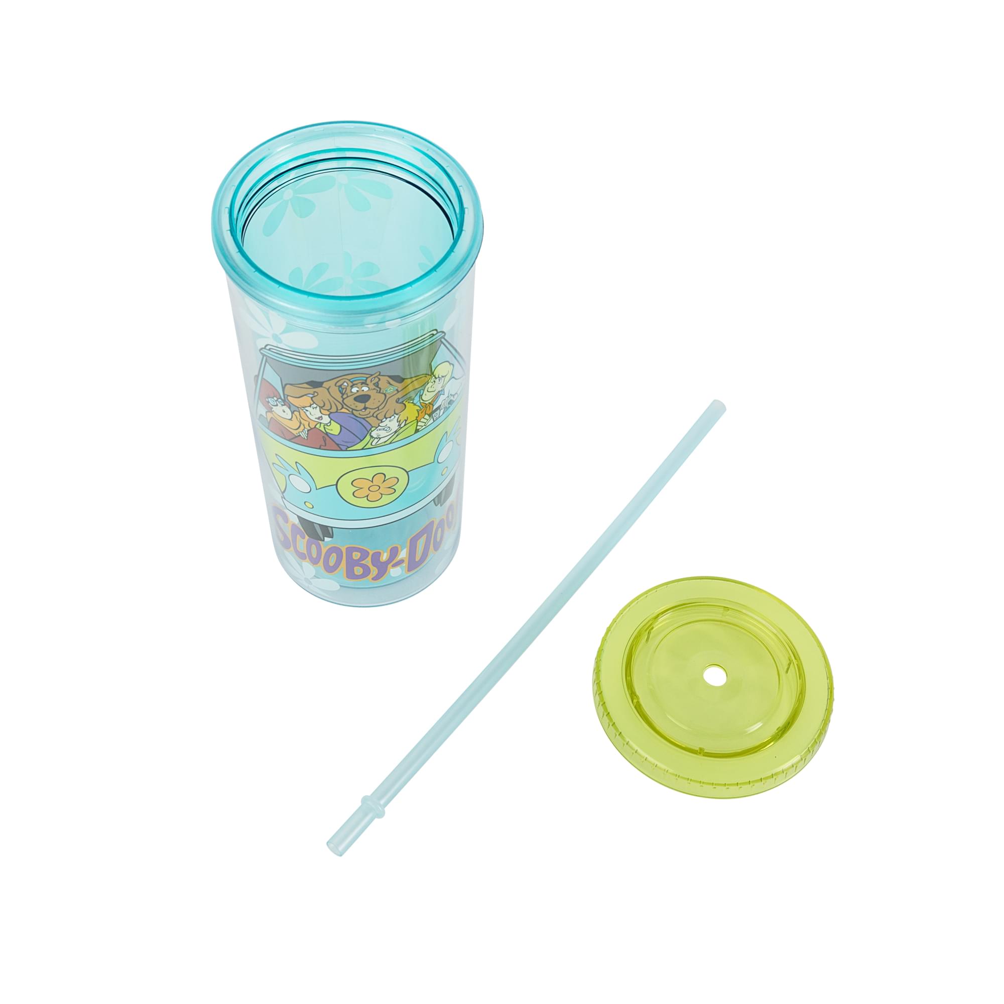 Alt View 10. Silver Buffalo - Scooby-Doo Mystery Machine Carnival Cup With Lid and Straw | Holds 20 Ounces - Multi-Colored.