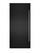 Front. Viking - 36"W Column Door Panel w/Pro-style handle - Onyx.