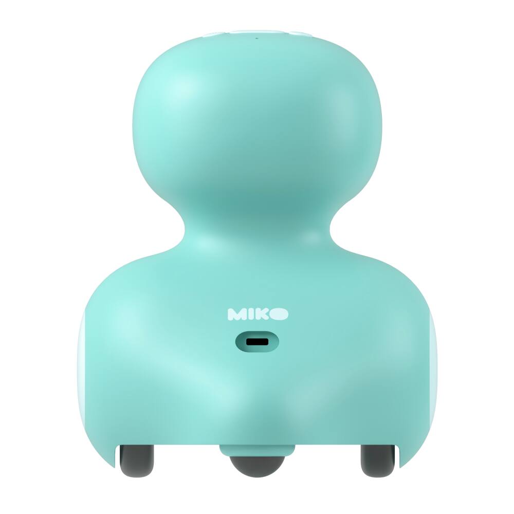 Back. Miko - Miko Mini: AI Robot for Kids with 30-Day Miko Max|Voice Play, STEAM Activities, Games & Stories| Gift Ages 5–10|Blue - Blue.
