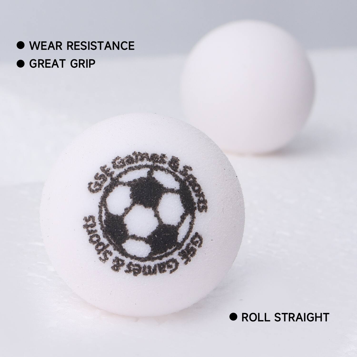 WEAR RESISTANCE, GREAT GRIP, ROLL STRAIGHT, GSE Sports & Games