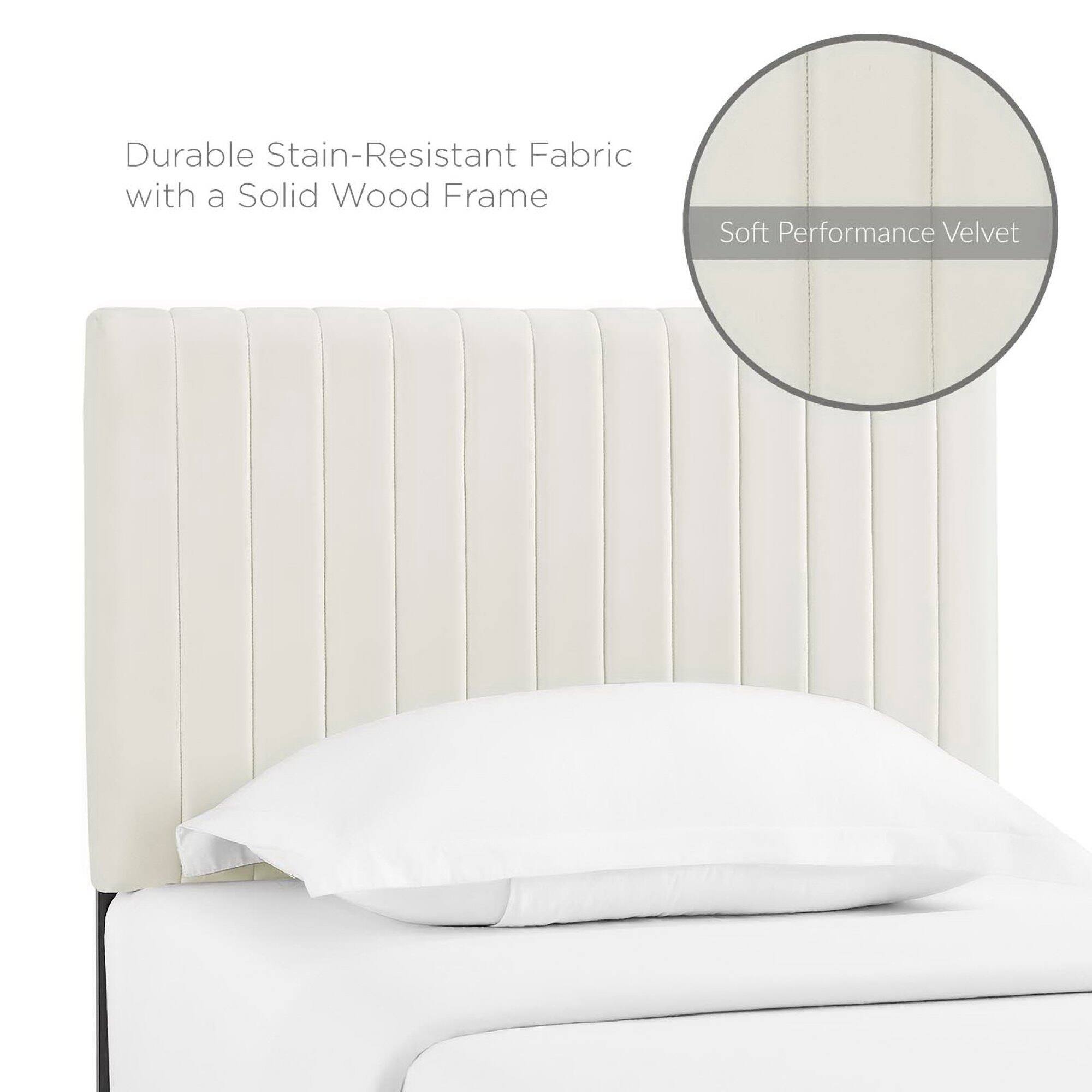 Durable Stain-Resistant Fabric with a Solid Wood Frame

Soft Performance Velvet