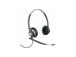 Poly - EncorePro HW720 - Stereo, Noise Cancelling Wired Headset - Red