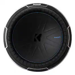 KICKER - 51CWQ122 CompQ 12” 2-Ohm Subwoofer - Black