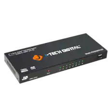 HOMI Splitter DIG'ITAL 1X8 and 3D J-Tech Supports Digital* 1080P Model: JTD3DSP0108 J-TECH - OFF I 30 1080p ready FULLHD Full 3D HOMI splitter power LA 17 12 L4 L5 L6 L7 L8