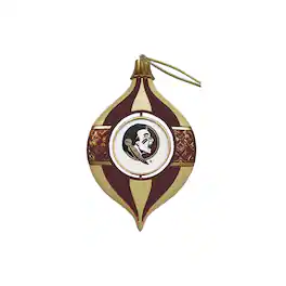 Santa's Workshop - Florida State Seminoles Two-Piece 5.5" Spinning Bulb Ornament Set - Red