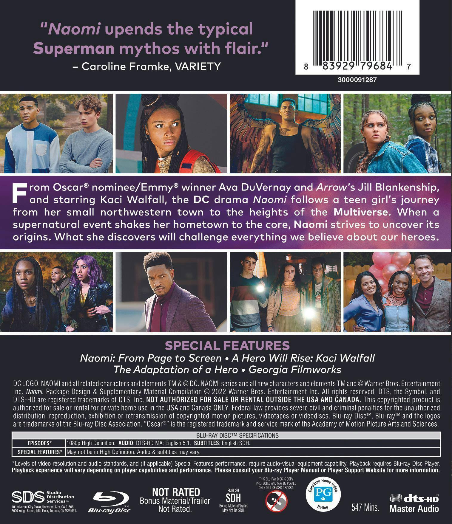 Angle. Naomi: The Complete Series (Box Set) [Blu-ray].