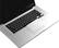 Angle Standard. Moshi - TrackGuard for Apple® MacBook® Unibody (2-Pack) - Silver.