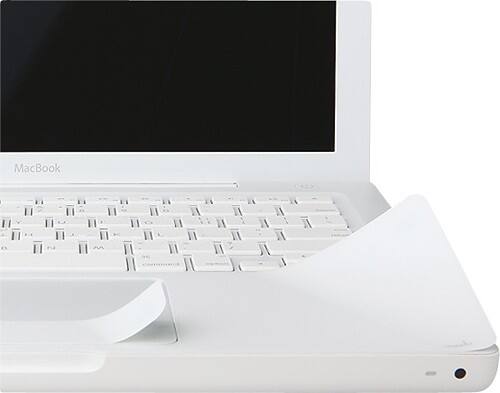 Front Standard. Moshi - PalmGuard for 13" Apple® MacBook® - White.