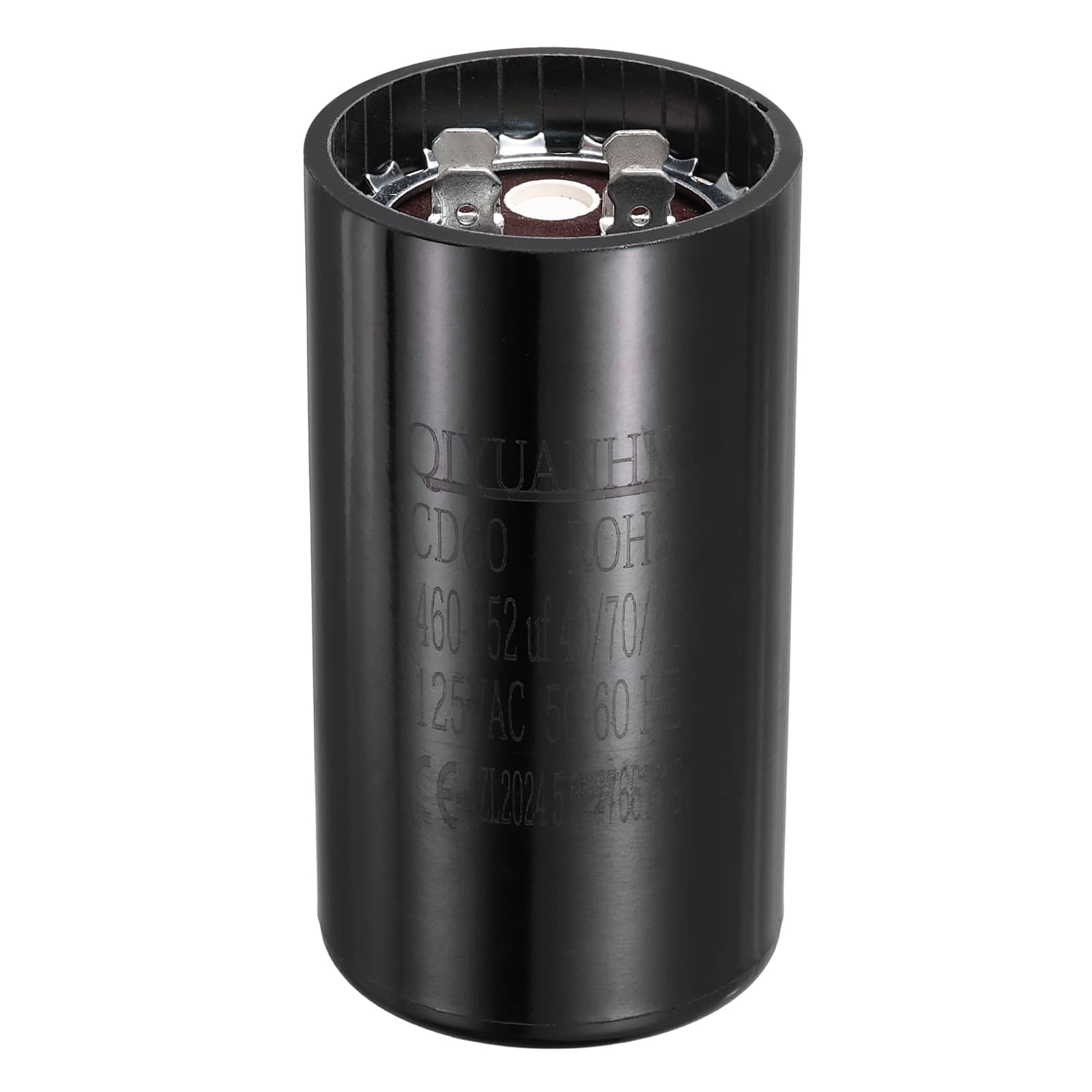 Unique Bargains - CD60 Motor Run Capacitor, 460-552uF MFD AC125V, 50-60Hz, for Electric Motor, 46x86mm - Black price history on PriceWatchPro