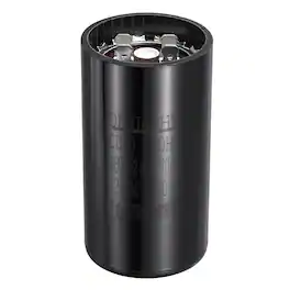 Unique Bargains - CD60 Motor Run Capacitor, 460-552uF MFD AC125V, 50-60Hz, for Electric Motor, 46x86mm - Black