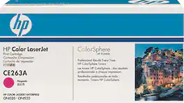 HP - CE263A High-Yield Toner Cartridge - Magenta