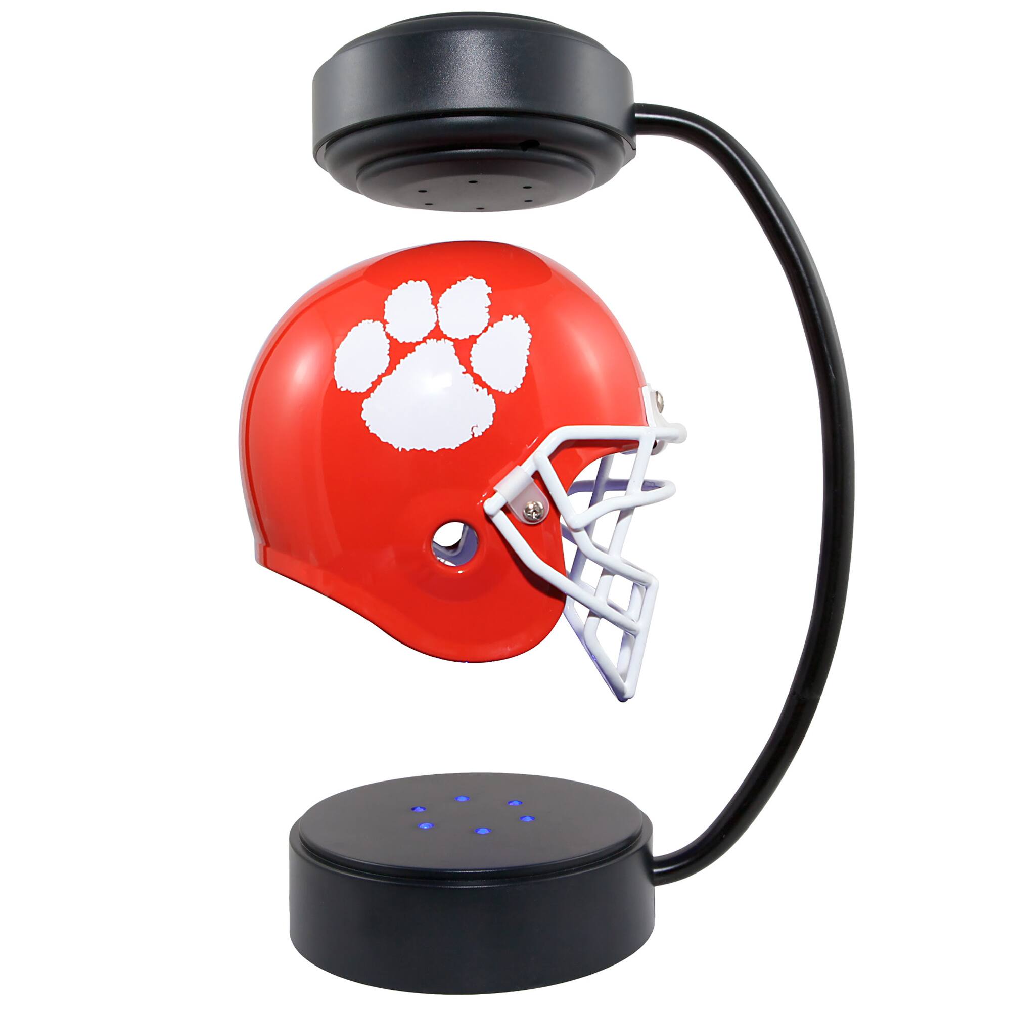 Alt View 3. Pegasus - Clemson Tigers Hover Team Helmet - Orange.