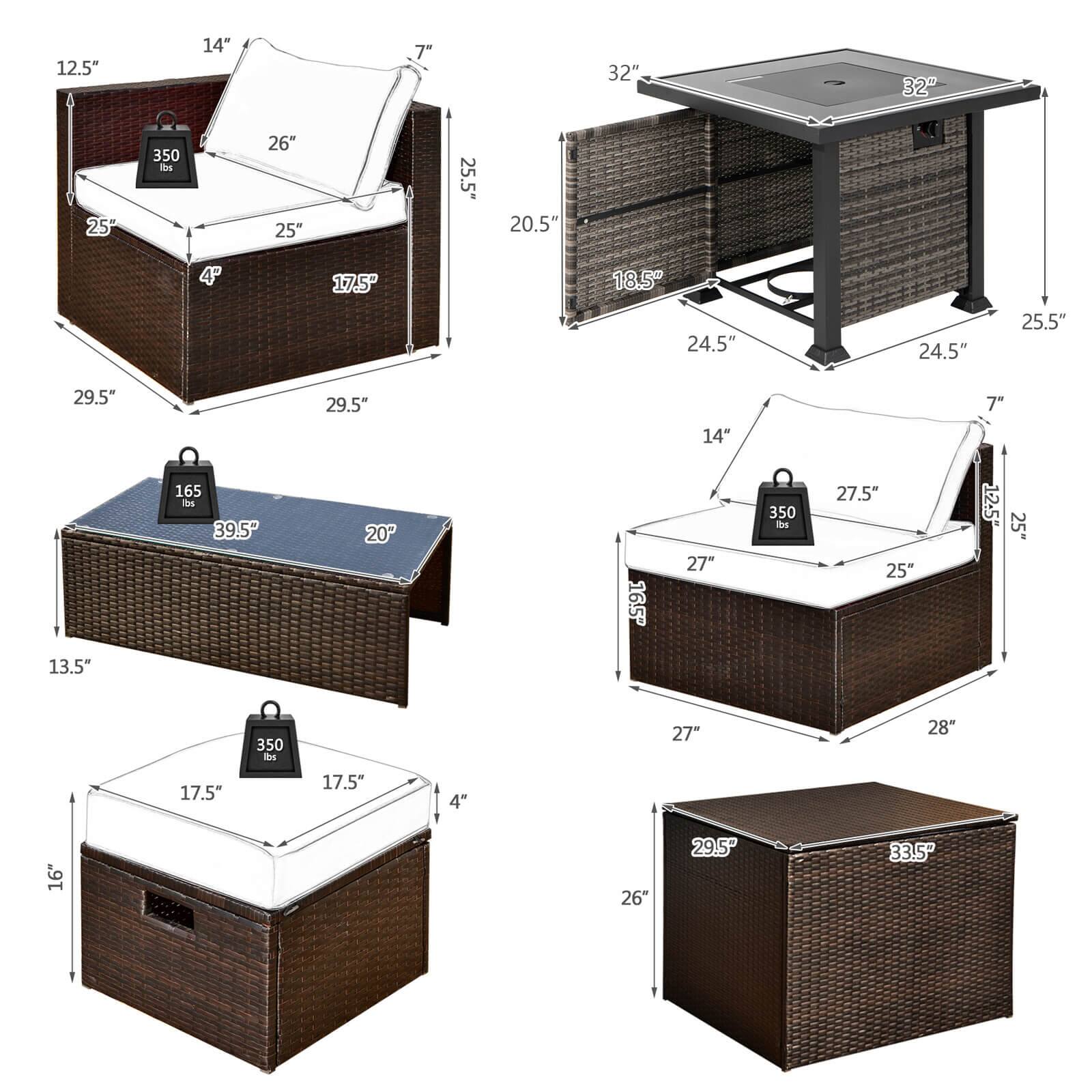 12.5", 14", 7", 32", 25", 350 lbs, 26", 25", 25.5", 20.5", 4", 17.5", 18.5", 24.5", 24.5", 25.5", 29.5", 29.5", 14", 7", 165 lbs, 39.5", 20", 16.5", 27", 350 lbs, 27.5", 25", 12-5", 25", 13.5", 350 lbs, 27", 28", 17.5", 17.5", 4", 16", 26", 29.5", 33.5"