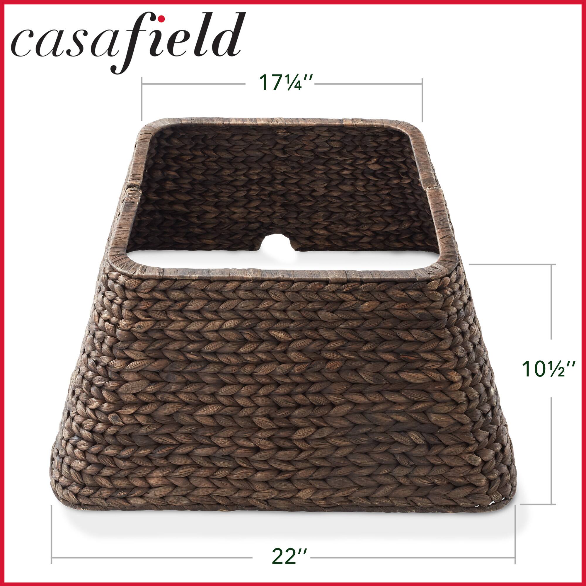 casafield  
17 1/4" x 10 1/2" x 22"