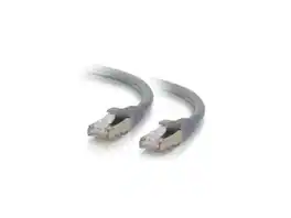 Cables to Go - C2G 00786 Cat6 Cable - Snagless Shielded Ethernet Network Patch Cable, Gray (15 Feet, 4.57 Meters)