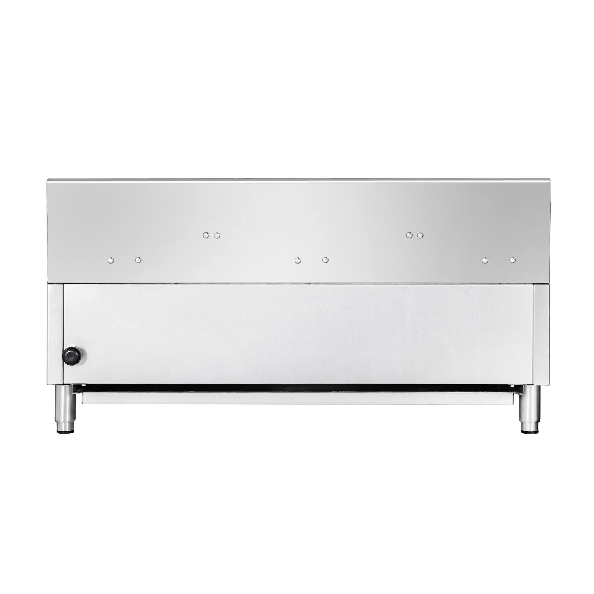 Alt View 8. Koolmore - 36 in. Commercial Six-Burner Step Up Gas Range, 156000 BTU in Stainless-Steel (KM-CRSU-36) - Silver.