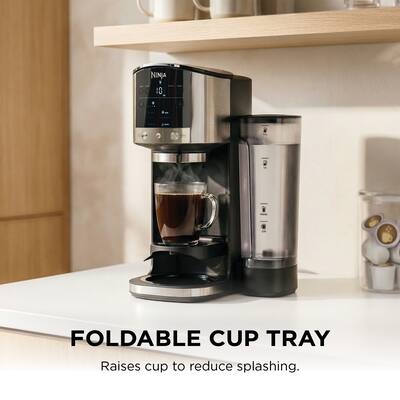 Ninja DualBrew Coffee Grounds & Pods Stainless Steel GP161 - Best Buy Ninja DualBrew Coffee Grounds & Pods Stainless Steel GP161 - Best Buy