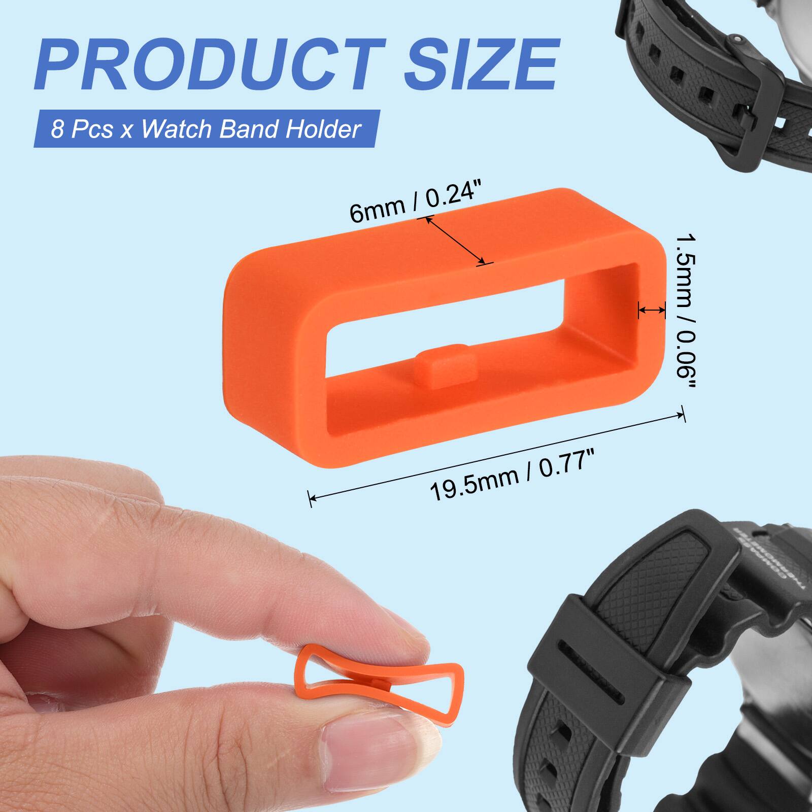 PRODUCT SIZE  
8 Pcs x Watch Band Holder  
6mm / 0.24"  
1.5mm / 0.06"  
19.5mm / 0.77"