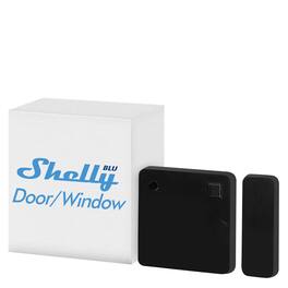 Shelly - Blu Door/Window | Bluetooth Operated Sensor | iOS & Android App | Compatible with Google Home & Alexa | Lux and T - Black