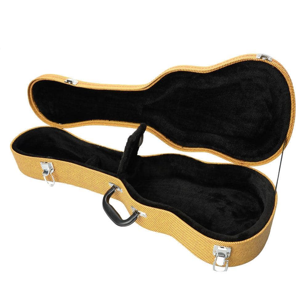"Winado - Glarry 26"" Deluxe Tenor Ukulele Hard Case PVC Artificial Leather Yellow" price history on PriceWatchPro