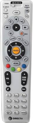 Refurbished Excellent - AT&A DirecTV Universal IR/RF Remote White