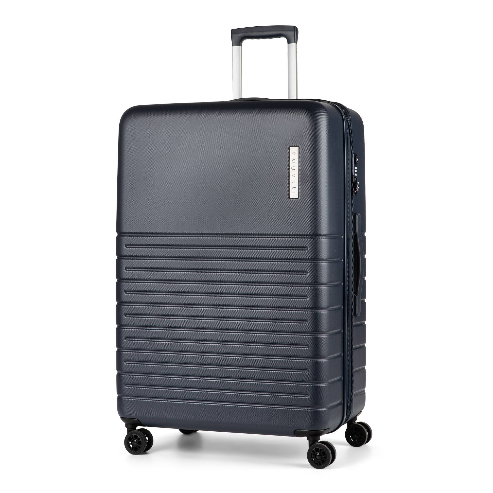 Angle View: Bugatti - 28" Birmingham Suitcase - Navy